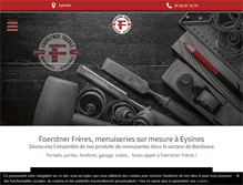 Tablet Screenshot of foerstnerfreres.com